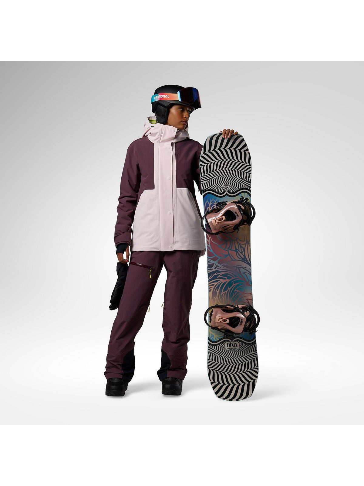 Kurtka narciarska damska ROSSIGNOL W Outerlimits Insulated Jacket różowa