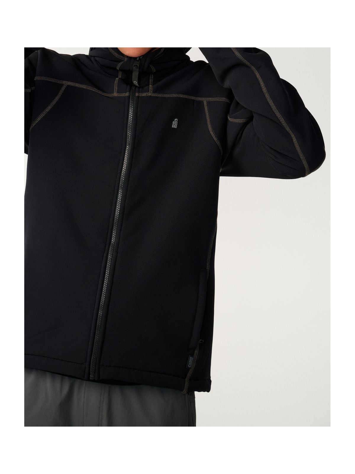 Polar męski RIP CURL S-Series Soft Tech Fleece czarny