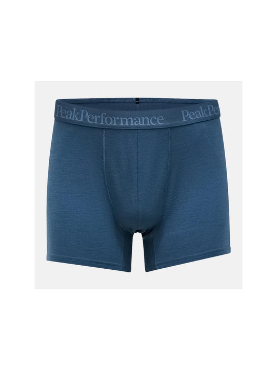 Bokserki PEAK PERFORMANCE Magic Boxer Wool-blend Baselayer Men niebieski
