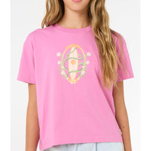 Koszulka RIP CURL Island Surf Crop-Girl różowy

