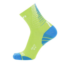 Skarpety biegowe męskie UYN Run Fit – lime/blue
