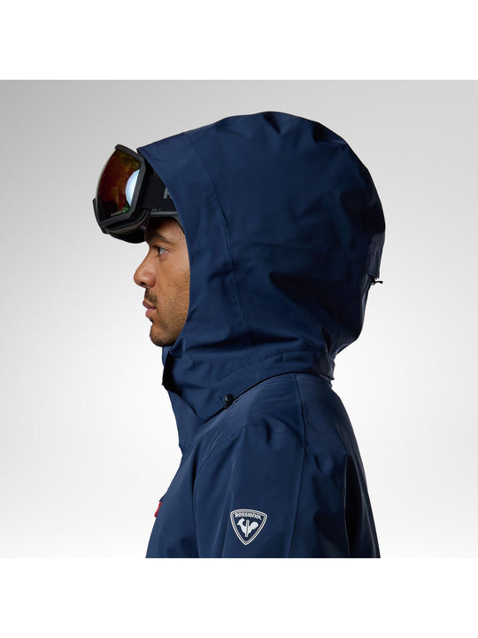 Kurtka narciarska męska ROSSIGNOL M 4Ws Blackside Insulated Jack niebieska
