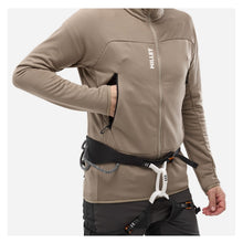 Bluza męska MILLET Fusion Grid Jkt M brązowa
