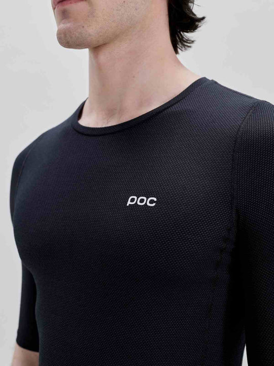 Koszulka męska POC M's Layer Mid S/S Jersey czarny
