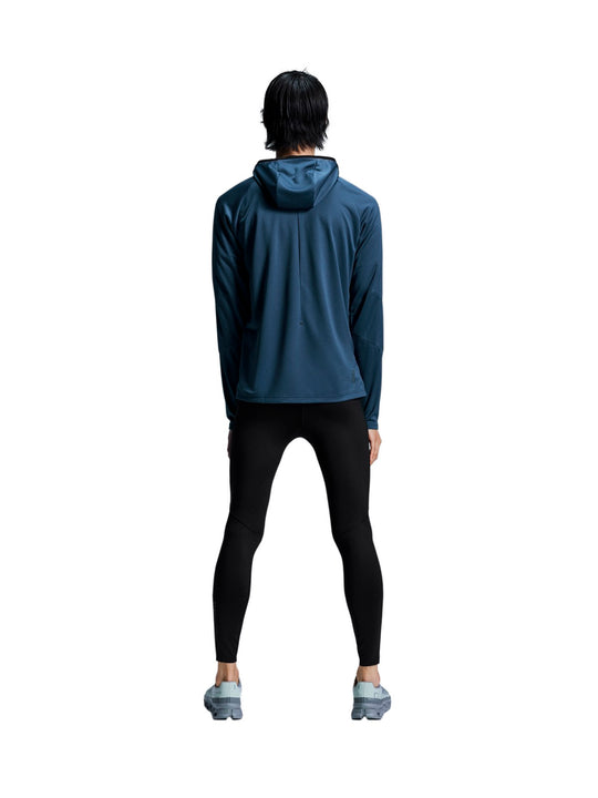 Bluza męska ON RUNNING Climate Zip Hoodie niebieski
