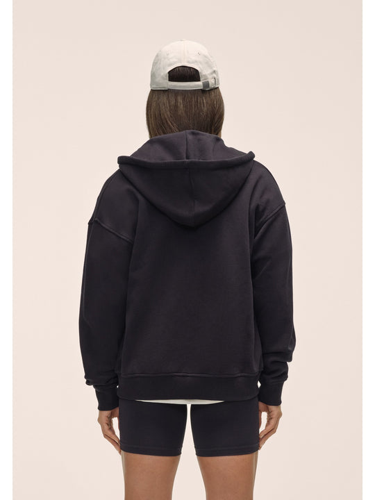 Bluza damska CASALL Casual Zip Hoodie kolor czarny
