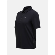 Koszulka PEAK PERFORMANCE W Comfort Zip Polo czarny - Adventure Sports
