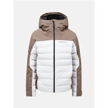 Kurtka narciarska damska Peak Performance Shred Down Ski Jacket brązowa

