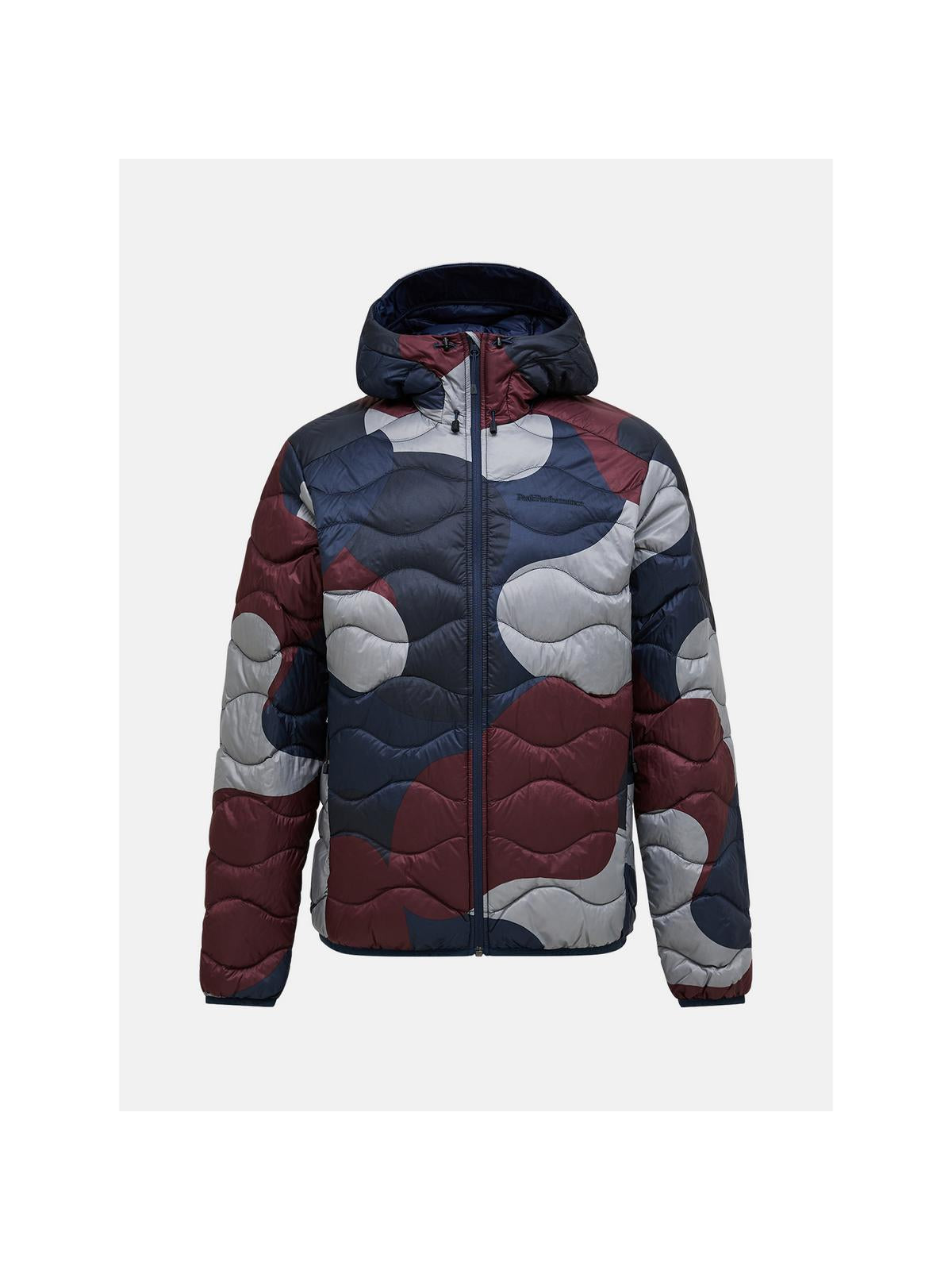 Kurtka męska PEAK PERFORMANCE Helium AOP Down Hood Jacket Multicolor