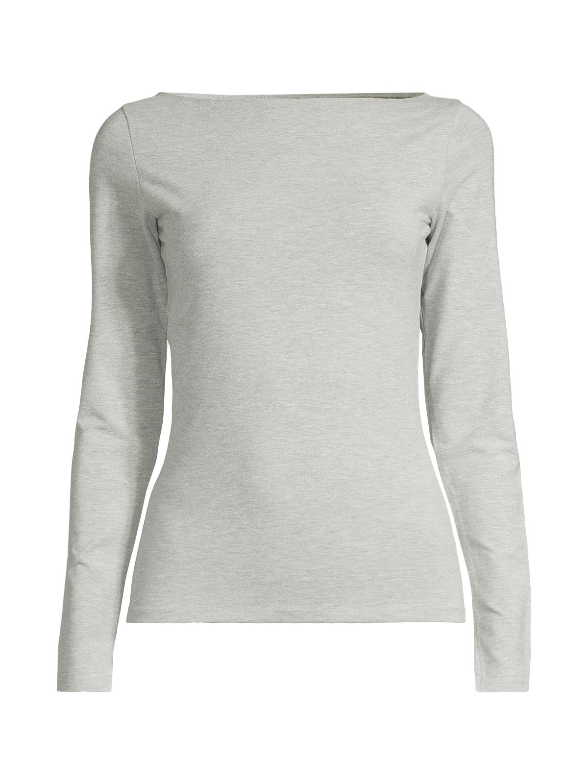Koszulka treningowa damska CASALL Sublime Boatneck Long Sleeve kolor szary