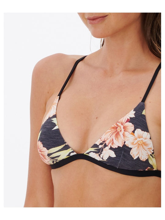 Biustonosz kąpielowy RIP CURL Sol Seeker Cross Back Tri czarny
