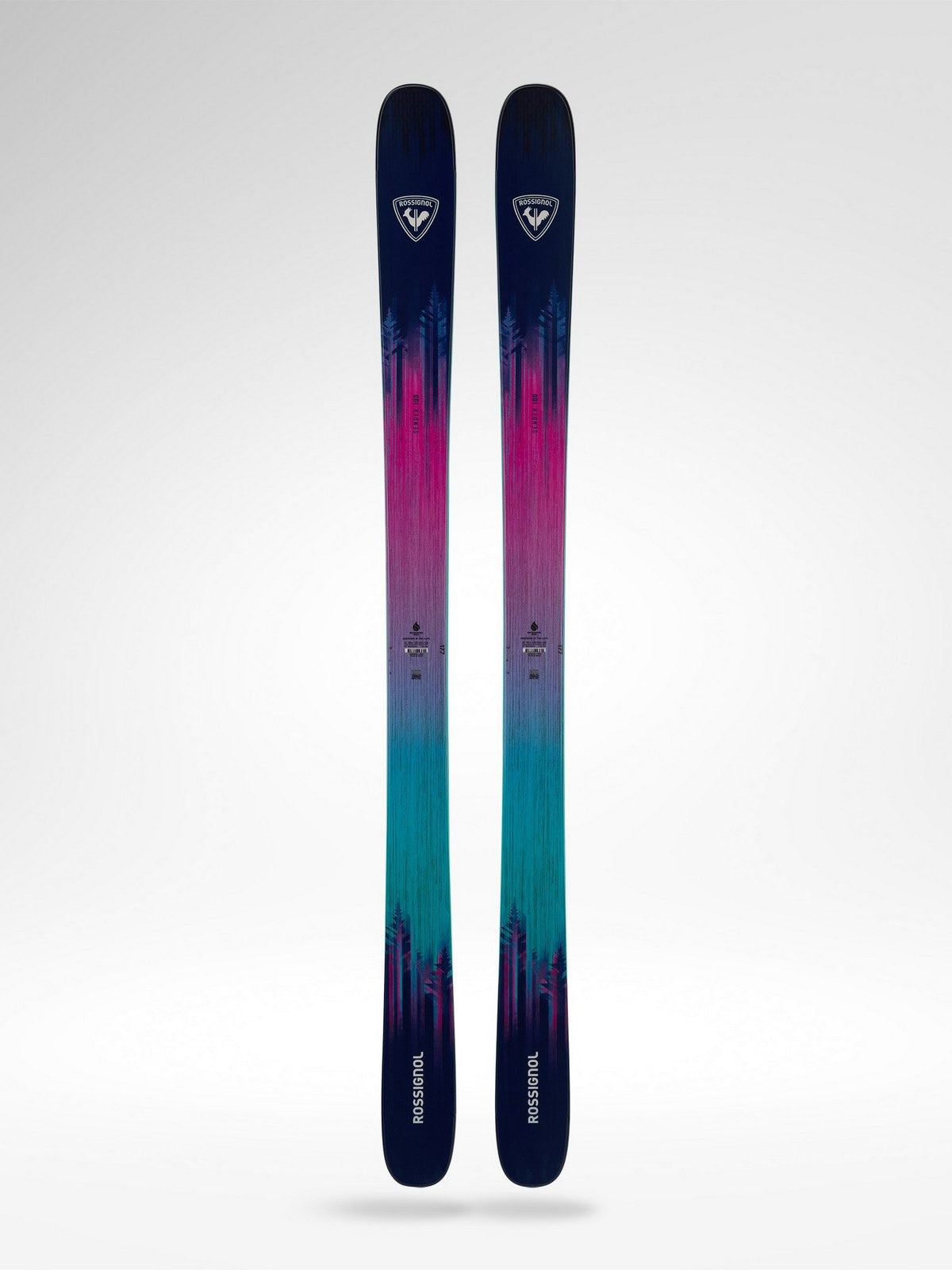 Narty ROSSIGNOL Sender 100 + wiązania LOOK Pivot 2.0 11 Gw B105 Lagoon