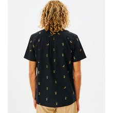 Koszula sportowa męska RIP CURL Hula Breach S/S Shirt czarna
