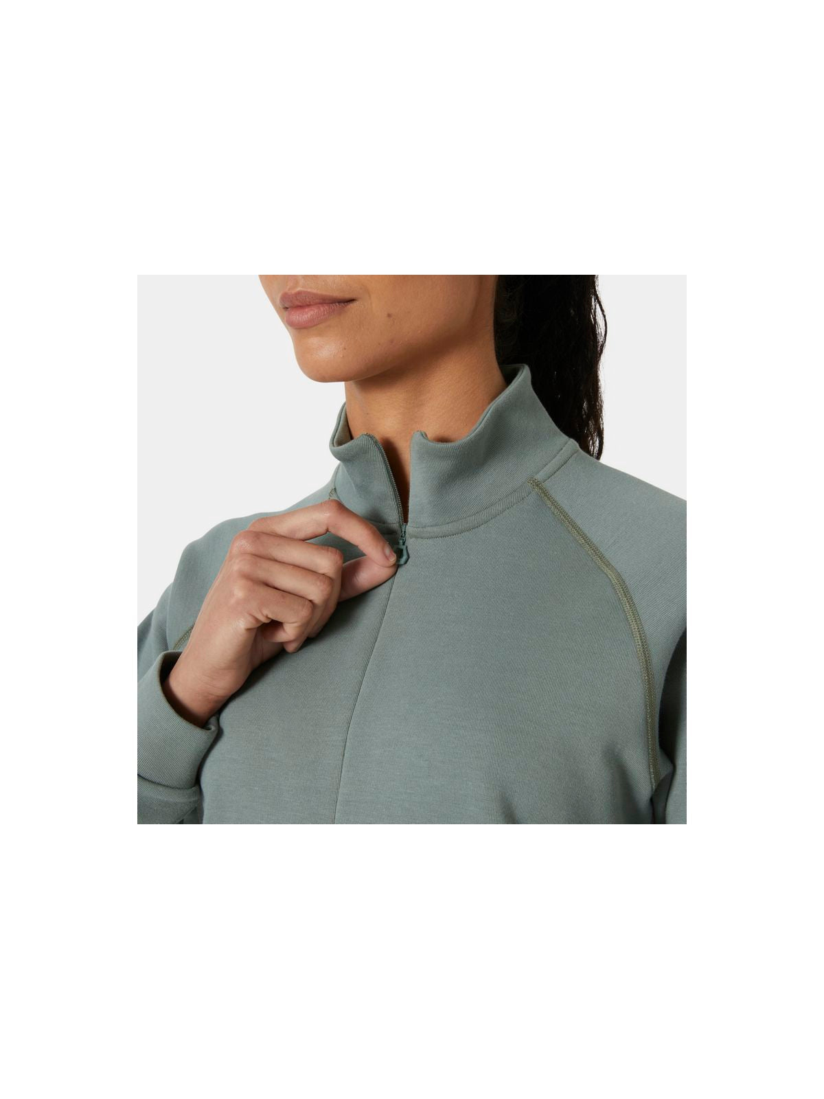 Bluza damska HELLY HANSEN W HP TECH SWEAT HALF szara - Adventure Sports