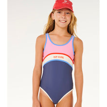 Kostium Kąpielowy dziecięcy RIP CURL Surf Revival 1 Piece - Girl granatowy
