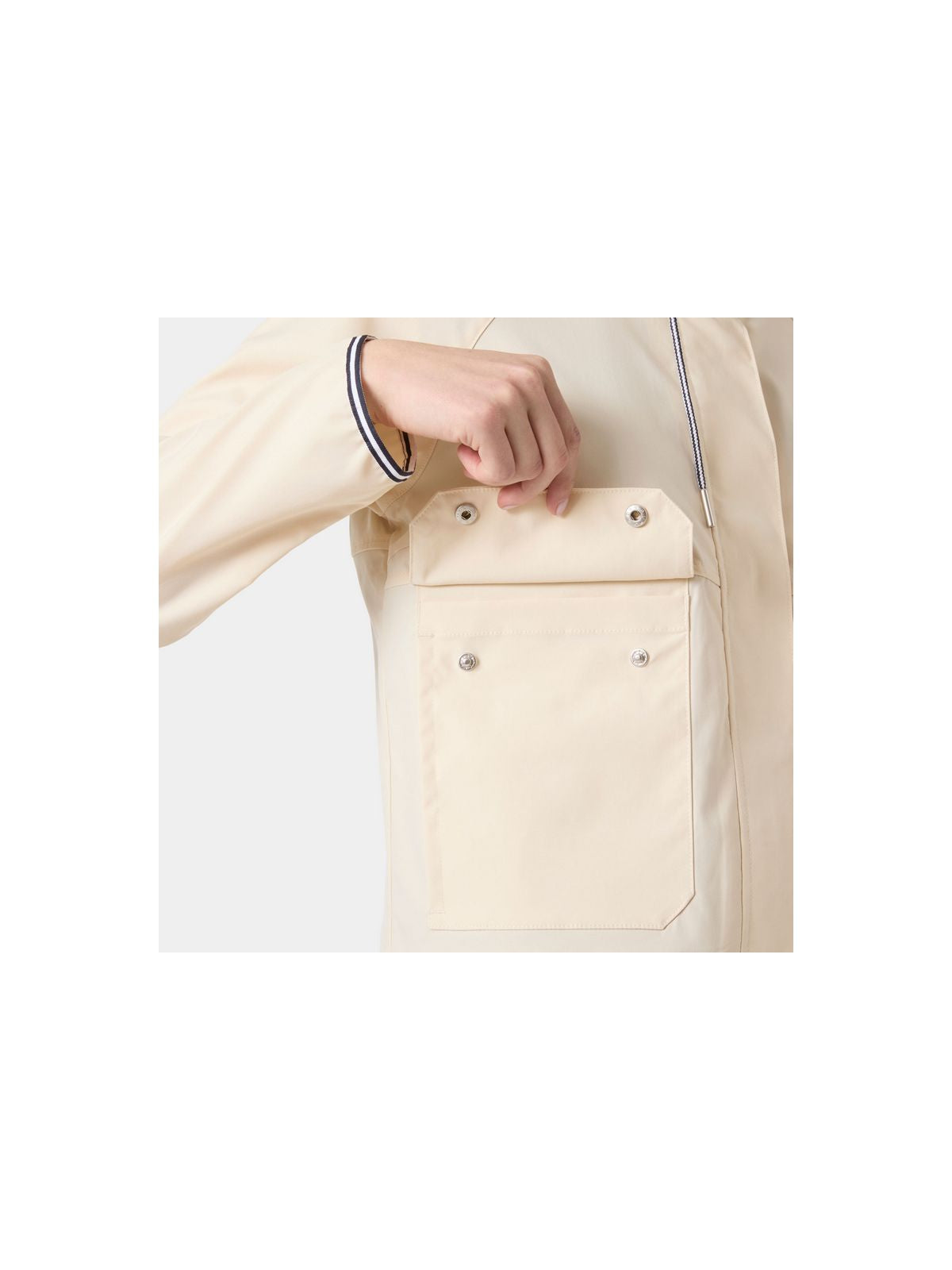 Kurtka damska HELLY HANSEN W Positano Light Jacket Beżowa