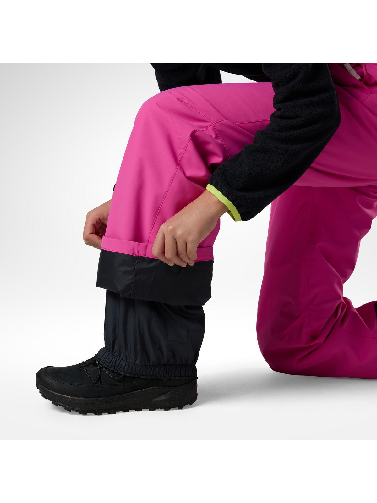 Spodnie narciarskie juniorskie ROSSIGNOL Girl Insulated Ski Pant różowe