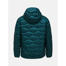 Kurtka puchowa męska PEAK PERFORMANCE M Helium Down Hood Jacket kolor zielony
