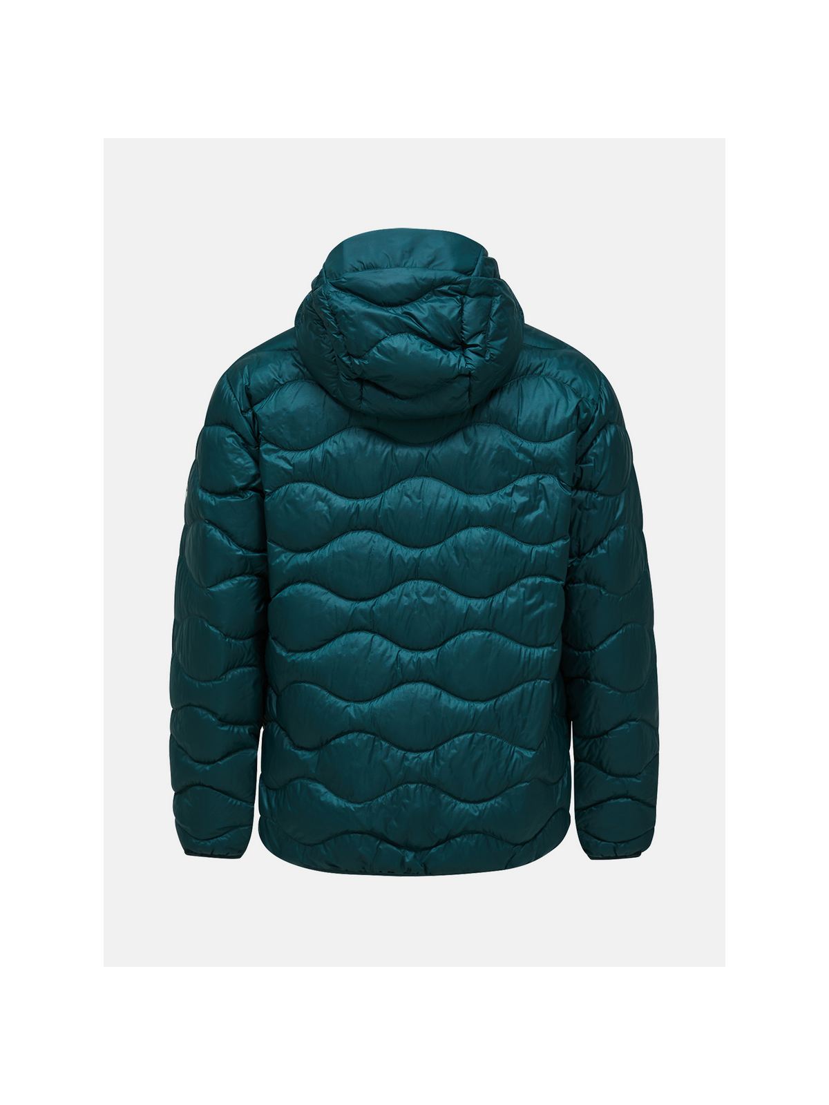 Kurtka puchowa męska PEAK PERFORMANCE M Helium Down Hood Jacket kolor zielony
