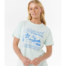 Koszulka RIP CURL SURF SUPPLY RELAXED TEE niebieska
