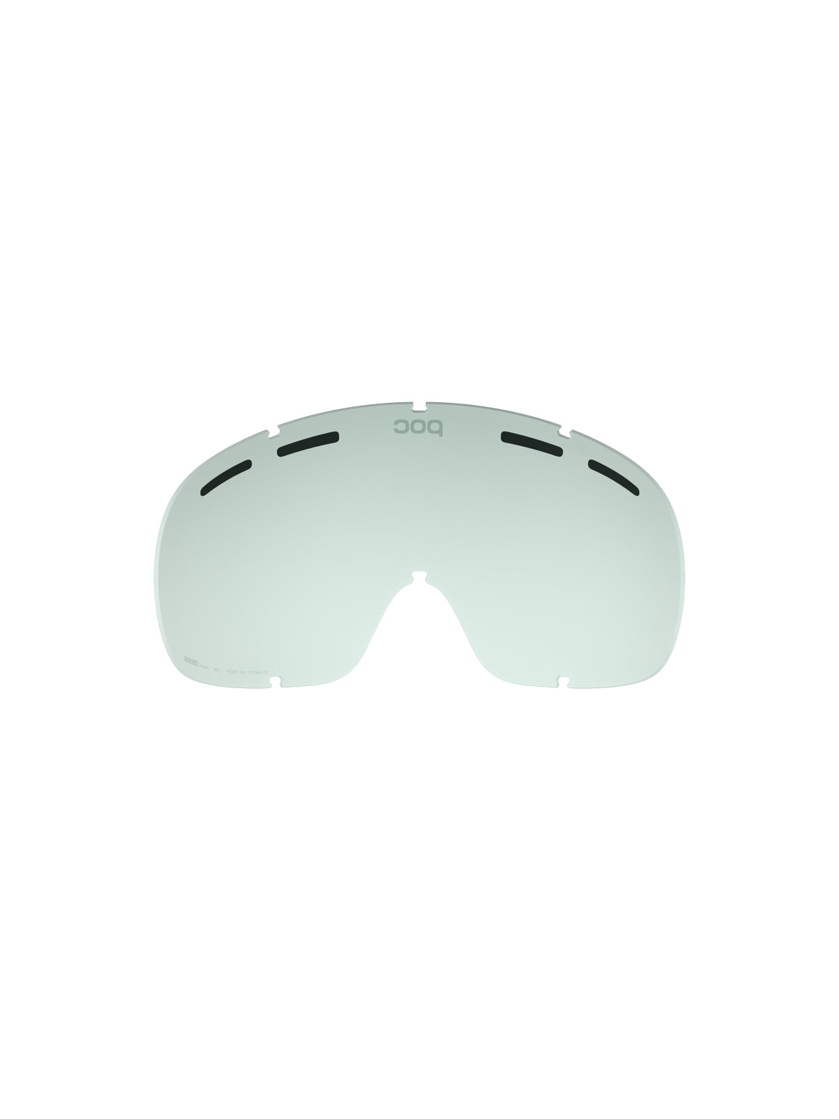 Szyba do gogli POC Fovea Mid - Clear/No mirror - Cat.0