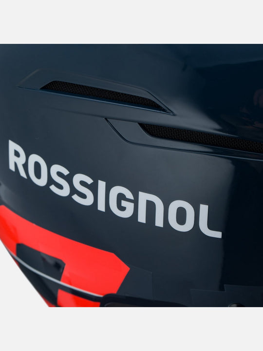 Kask narciarski ROSSIGNOL HERO Slalom Impacts blue z gardą
