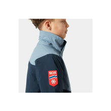 Kurtka narciarska dziecięca HELLY HANSEN Jr Elevate Jacket kolor granatowy
