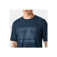 Koszulka męska HELLY HANSEN Hp Race Graphic T-Shirt granatowa
