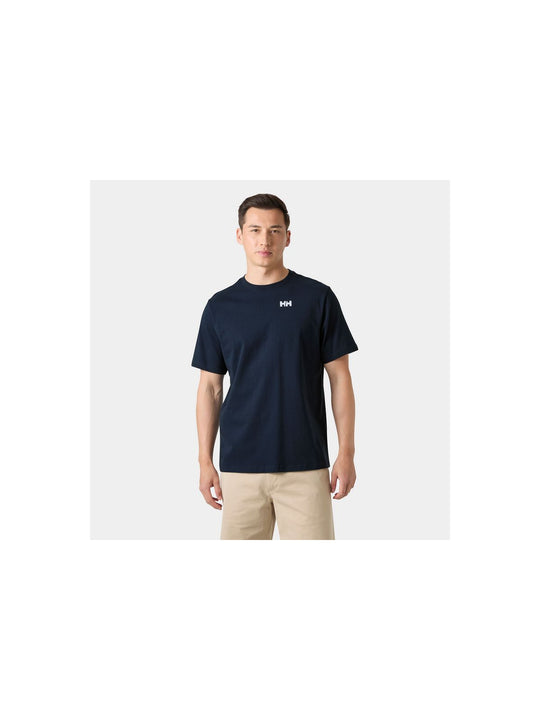 Koszulka męska HELLY HANSEN Core Graphic T 2.0 granatowa
