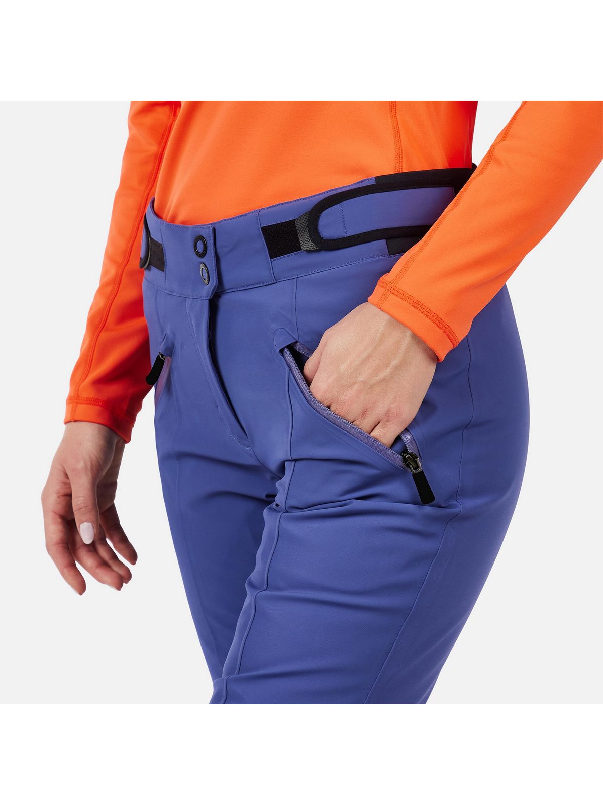 Spodnie damskie narciarskie ROSSIGNOL W Blackside Pant niebieskie