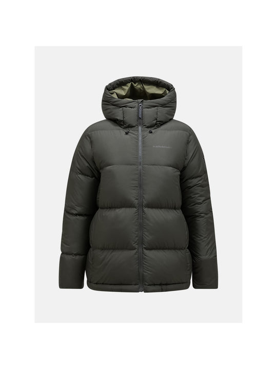 Kurtka puchowa Peak Performance W Rivel Puffer zielony - narciarska - Adventure Sports
