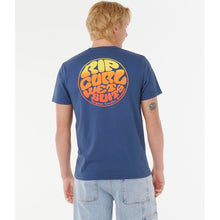 Koszulka RIP CURL WETTIE PASSAGE ICON TEE granatowa
