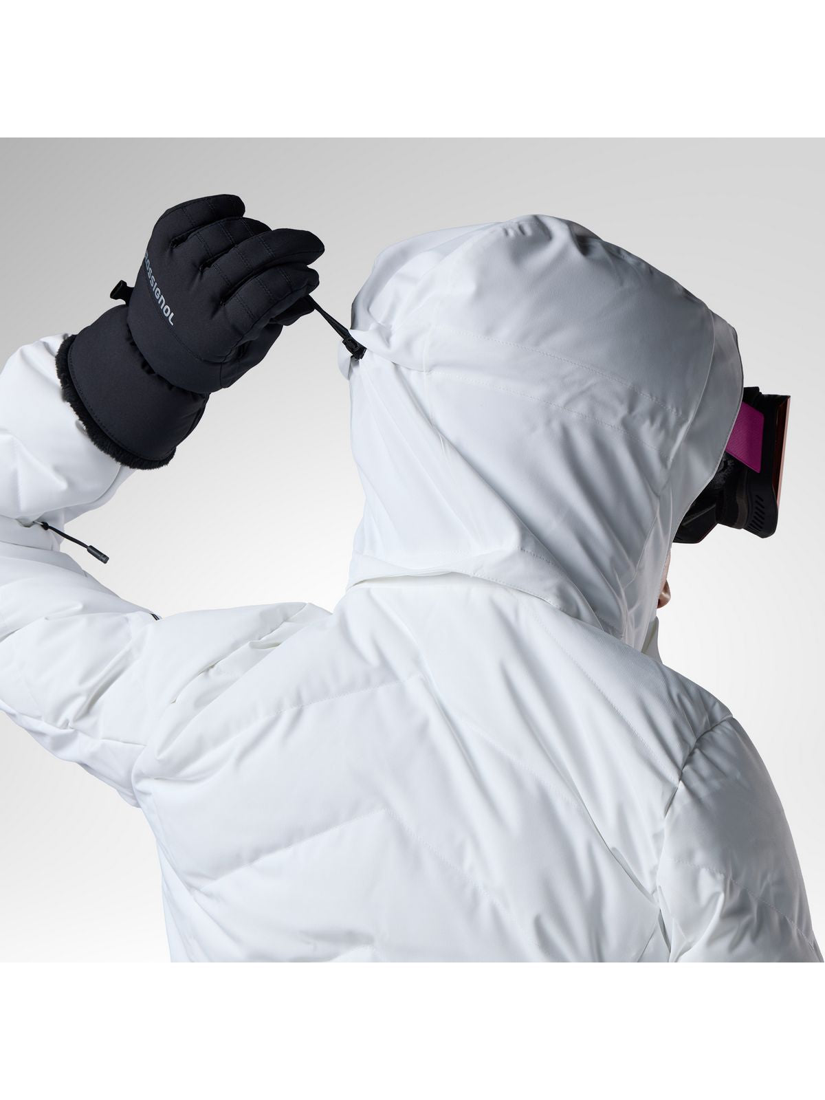 Kurtka narciarska damska ROSSIGNOL W Staci Nf Insulated Jkt biała