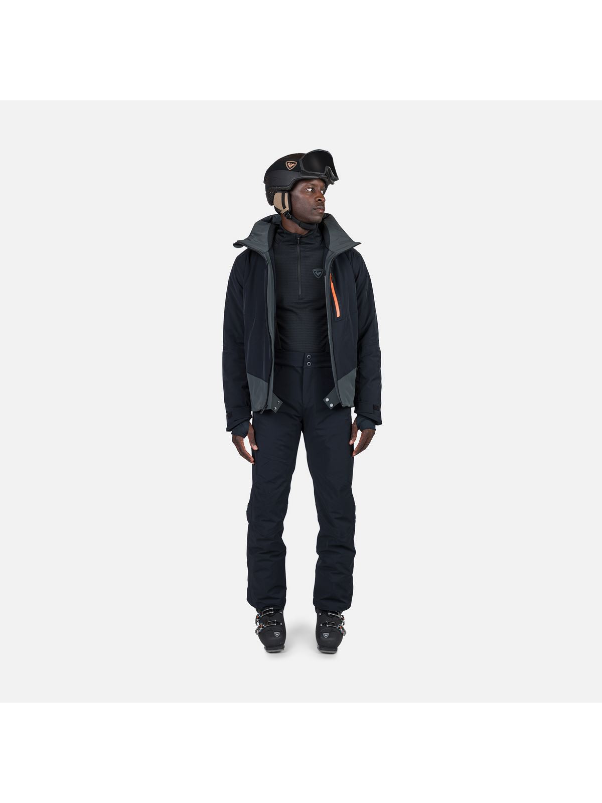 Bluza męska męska ROSSIGNOL Blackside Fleece Hz czarny