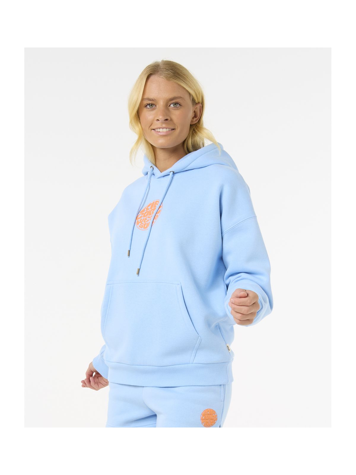 Bluza dresowa RIP CURL Icons Of Surf Heritage Hood niebieska