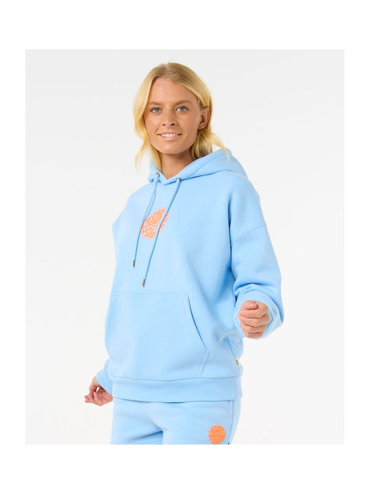 Bluza dresowa RIP CURL Icons Of Surf Heritage Hood niebieska
