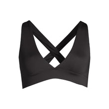 Stanik kąpielowy CASALL V-Neck Crossback Bikini Top kolor czarny
