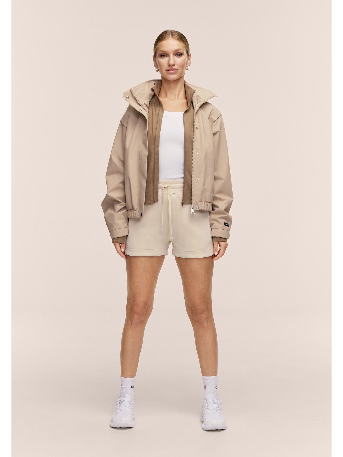 Szorty damskie CASALL Peachy Shorts kolor biały