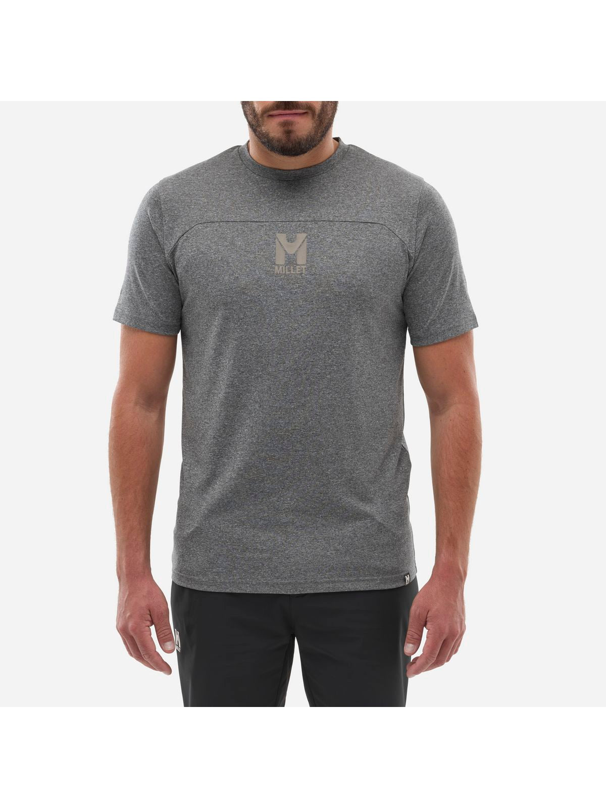 Koszulka męska MILLET Seneca Heather Ts Ss M czarna