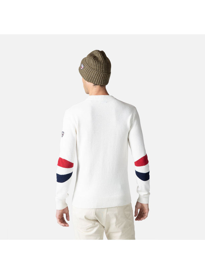 Sweter Rossignol Signature Rn Knit biały