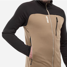 Bluza męska MILLET M Seneca Fleece Jkt M beżowa
