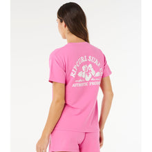 Koszulka damska RIP CURL Surf Puff Party Pack Relaxed różowa

