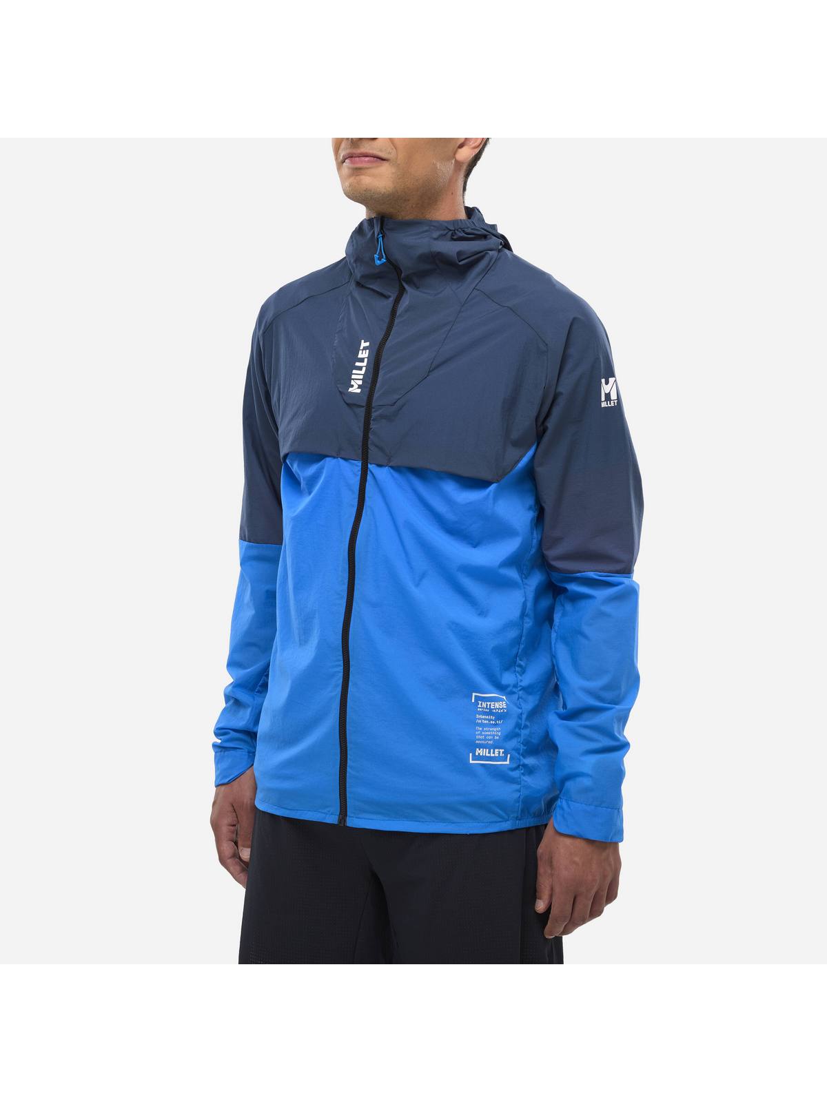 Kurtka MILLET INTENSE WINDBREAKER JKT M niebieski - Adventure Sports