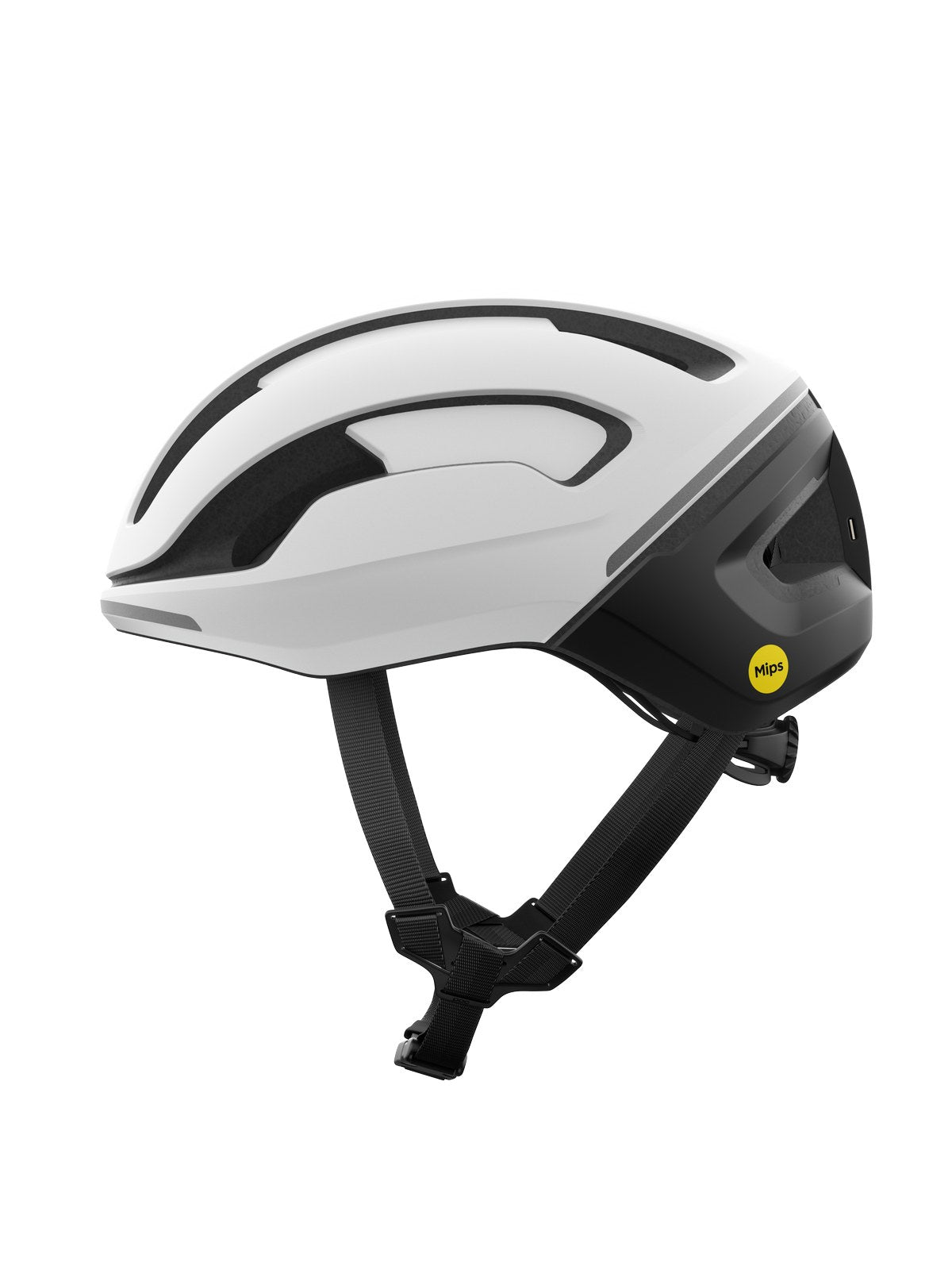 Kask rowerowy POC Omne Beacon MIPS biało czarny - Adventure Sports