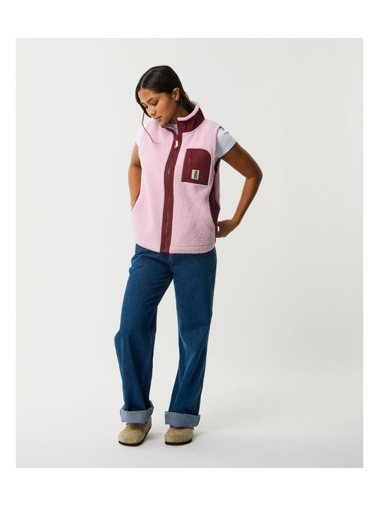 Kamizelka damska RIP CURL S-Series Bonded Vest różowa
