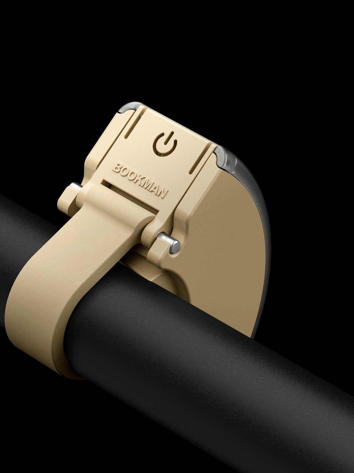 Lampka rowerowa BOOKMAN Curve Front Light 220lm beżowy