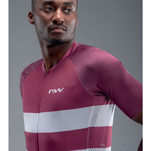 Koszulka rowerowa NORTHWAVE BLADE AIR Jersey - fioletowy/szary - Adventure Sports
