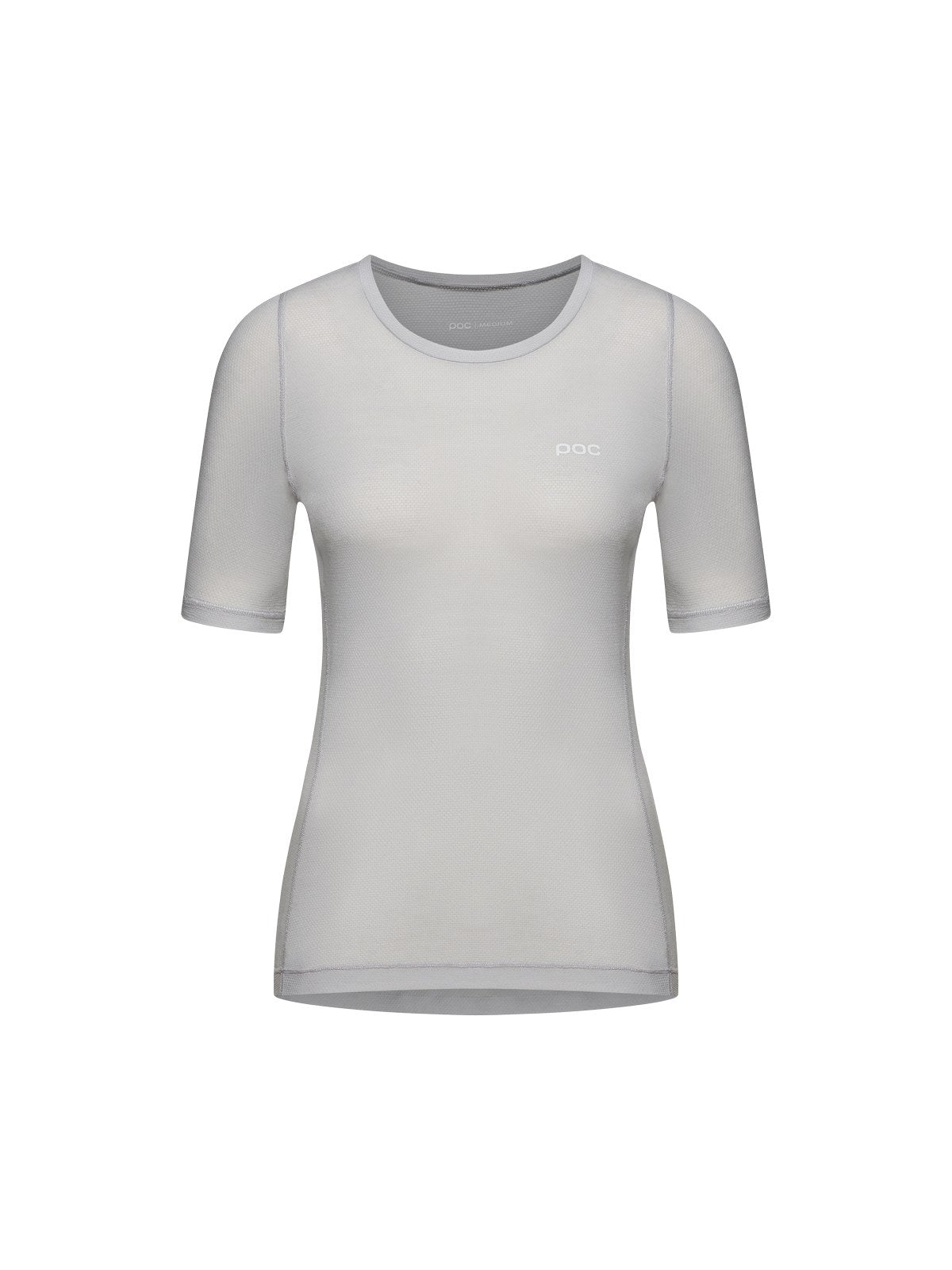 Koszulka damska POC W's Layer Mid S/S Jersey szary
