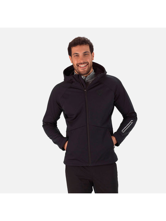 Kurtka Rossignol Softshell Hoodie Jkt czarny
