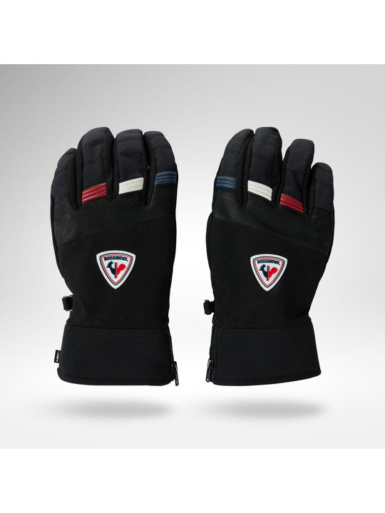 Rękawice narciarskie męskie ROSSIGNOL M Strato Ski Gloves R-Shell Dr czarne

